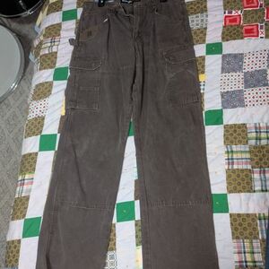 Wrangler Dark Brown Cargo Pants